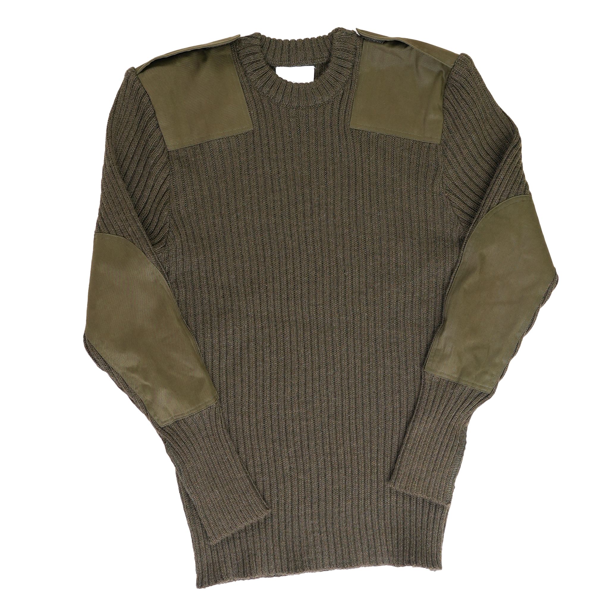 British Army OD Green Wool Sweater – Military Issue