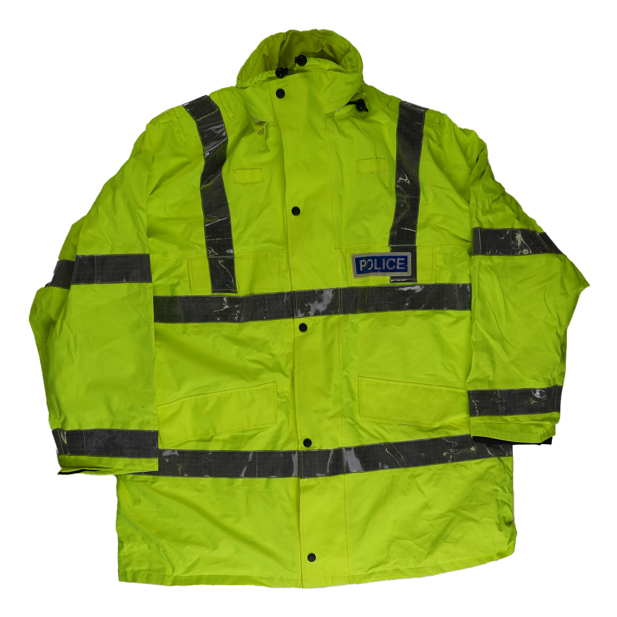 British Police Hi-Vis Reflective Jacket for Safety
