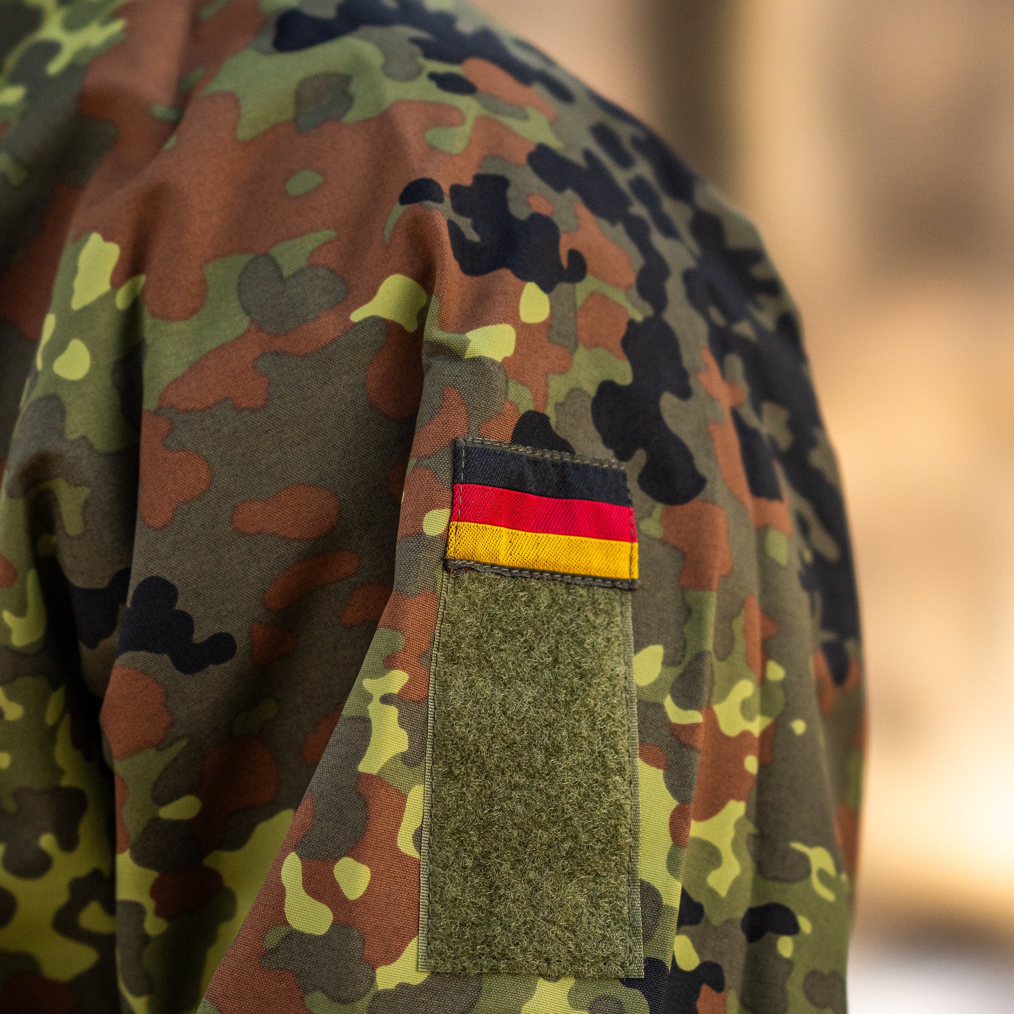Mil-Tec Flecktarn Waterproof Rain Jacket