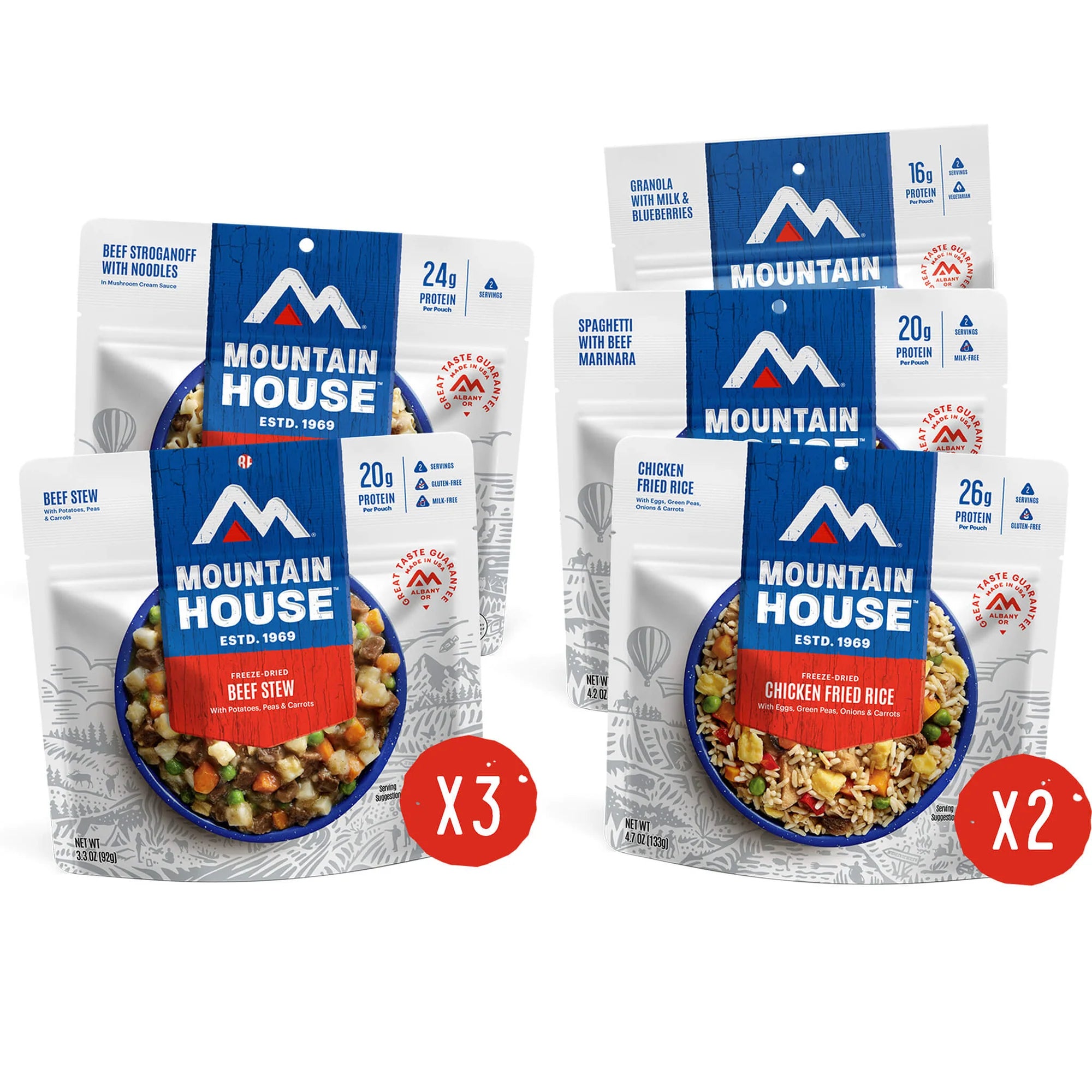 Classic Meal Variety Bucket – Assorted Mix