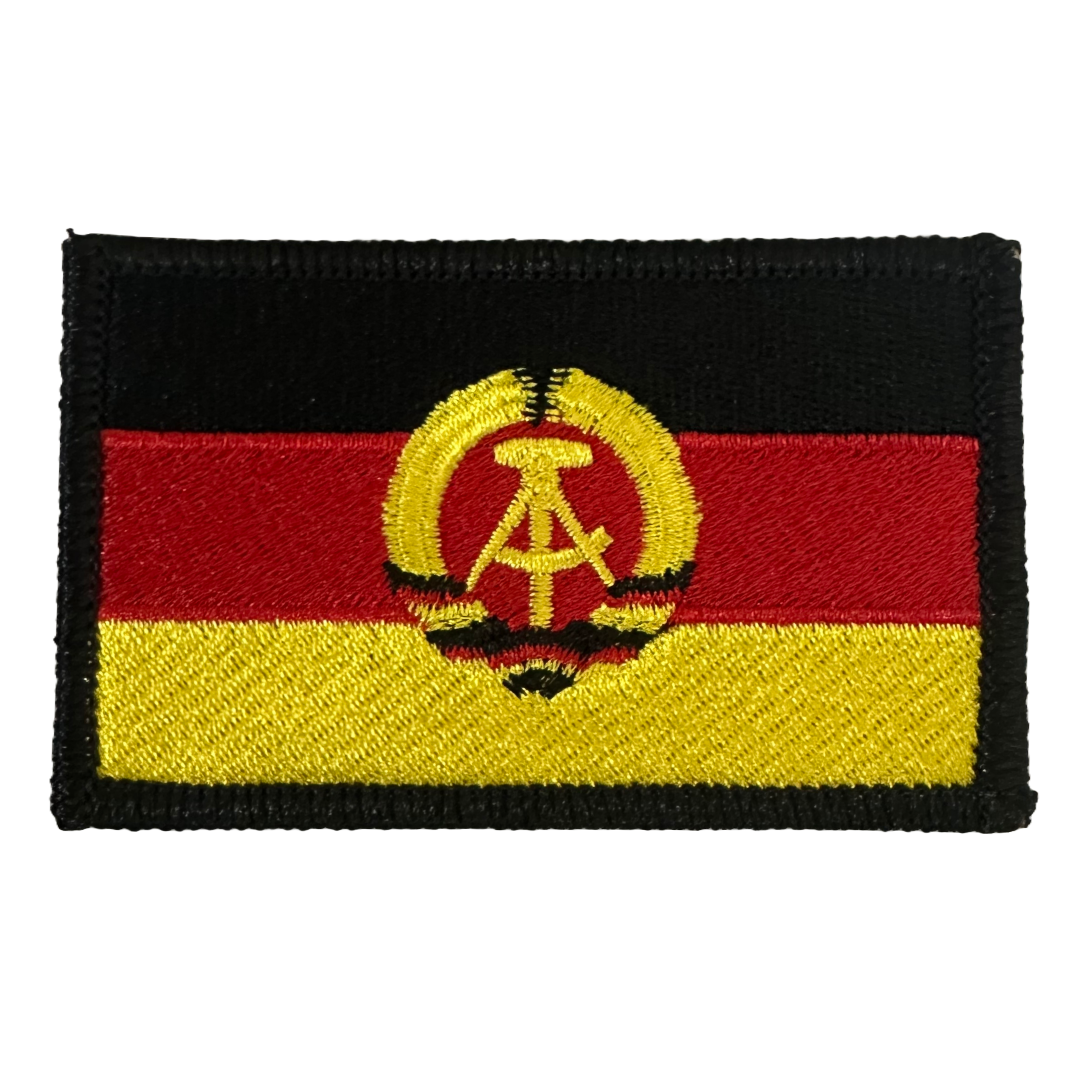 East German Velcro Flag Patch for Collectors