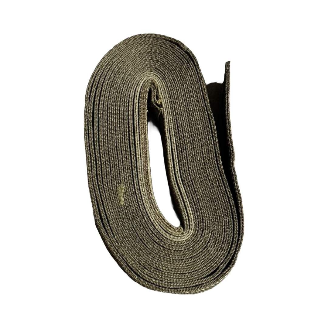 French Military OD Tow Strap for Off-Road Recovery