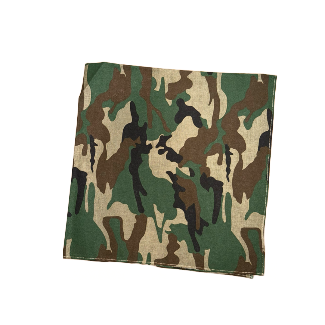 Woodland Camo Bandana by Mil-Tec