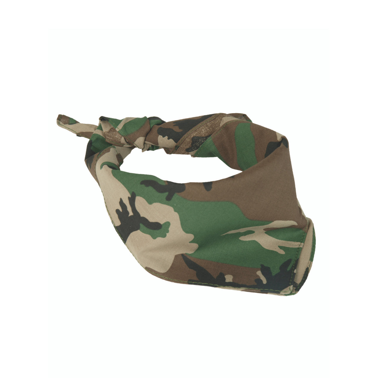 Woodland Camo Bandana by Mil-Tec