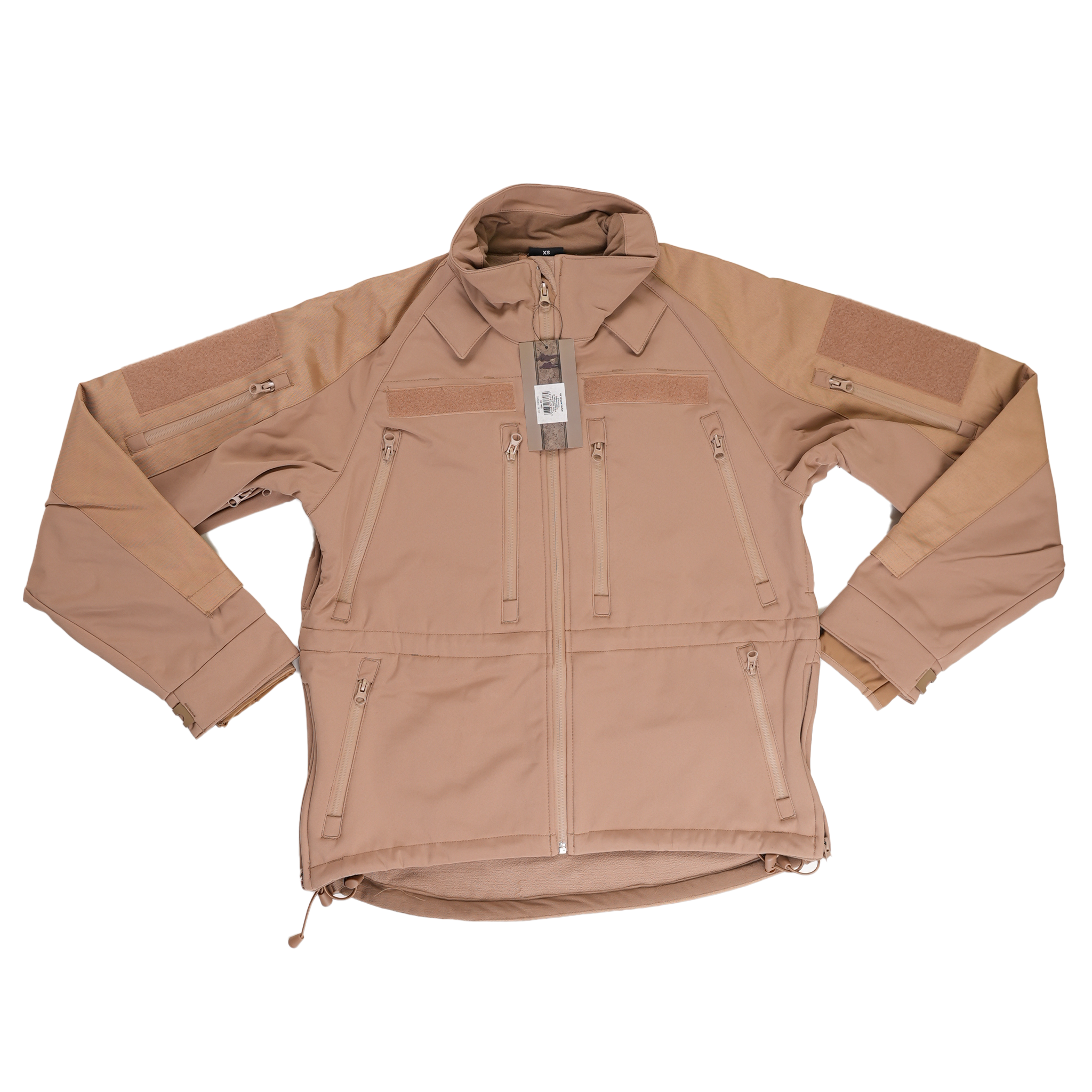 Mil-Tec Coyote Softshell Jacket for Outdoor Wear