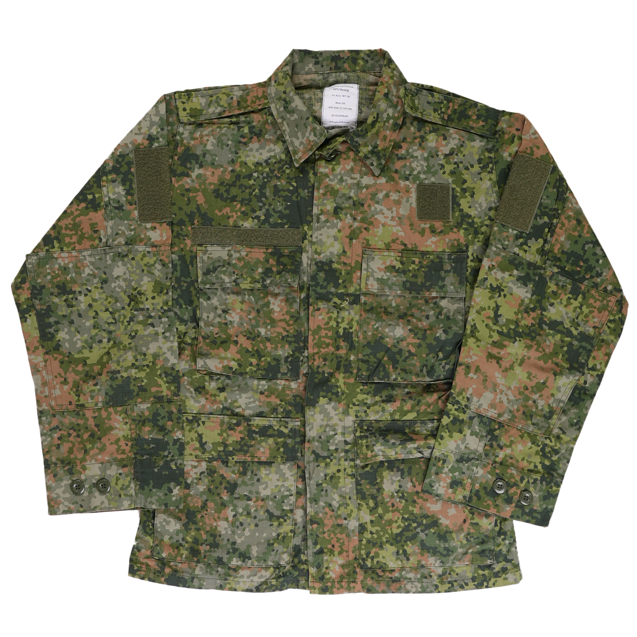 Vintage Dutch NFP Green Field Shirt