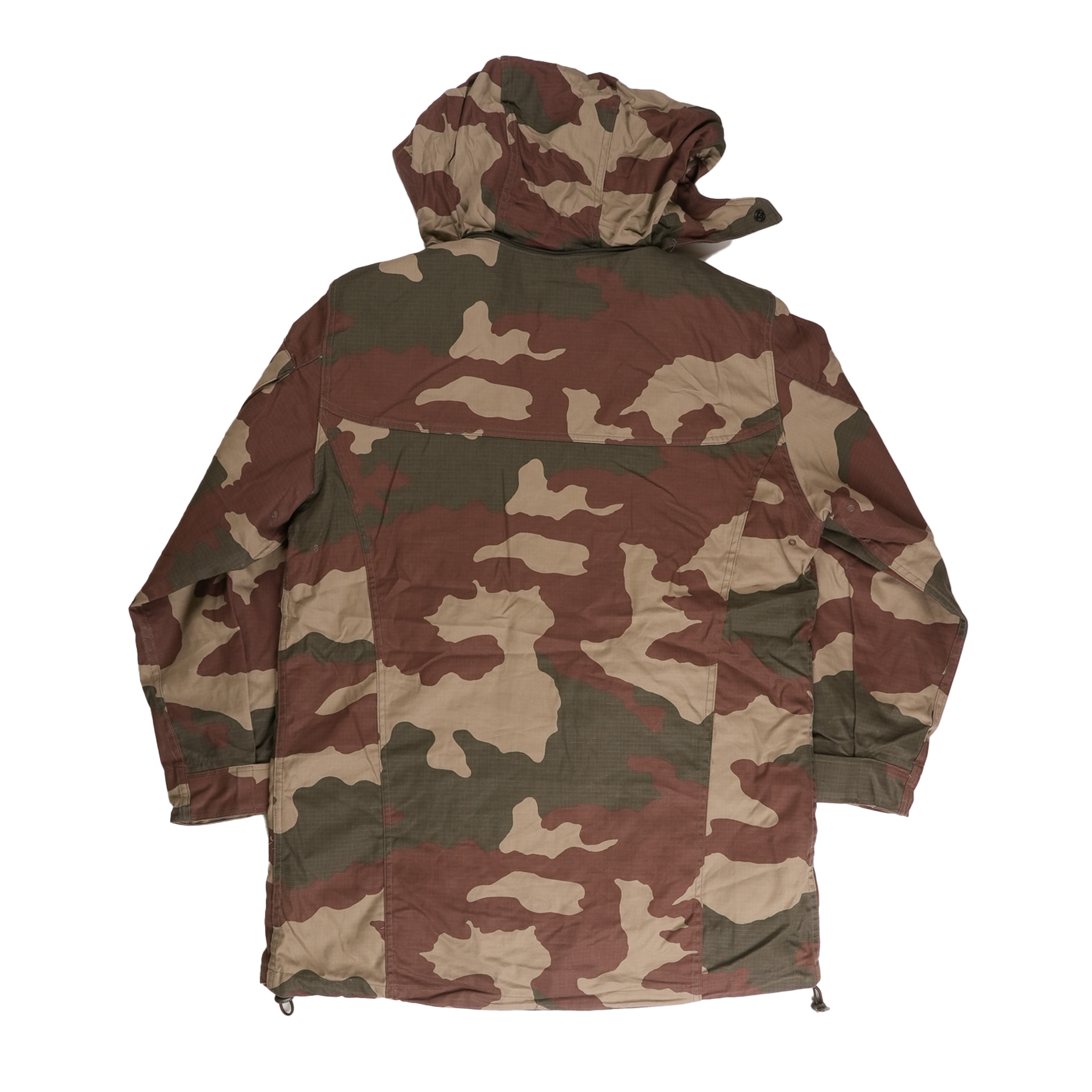 Turkish Army Woodland Parka with Quilted Liner