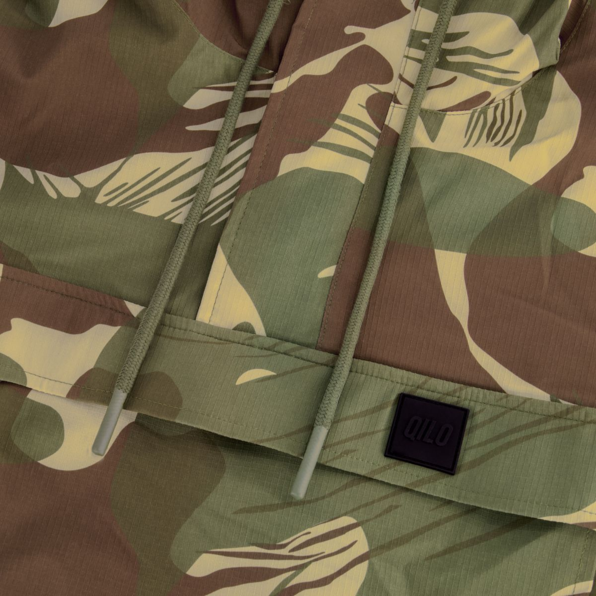 Tactical Rhodesian Brushstroke Anorak by Qilo