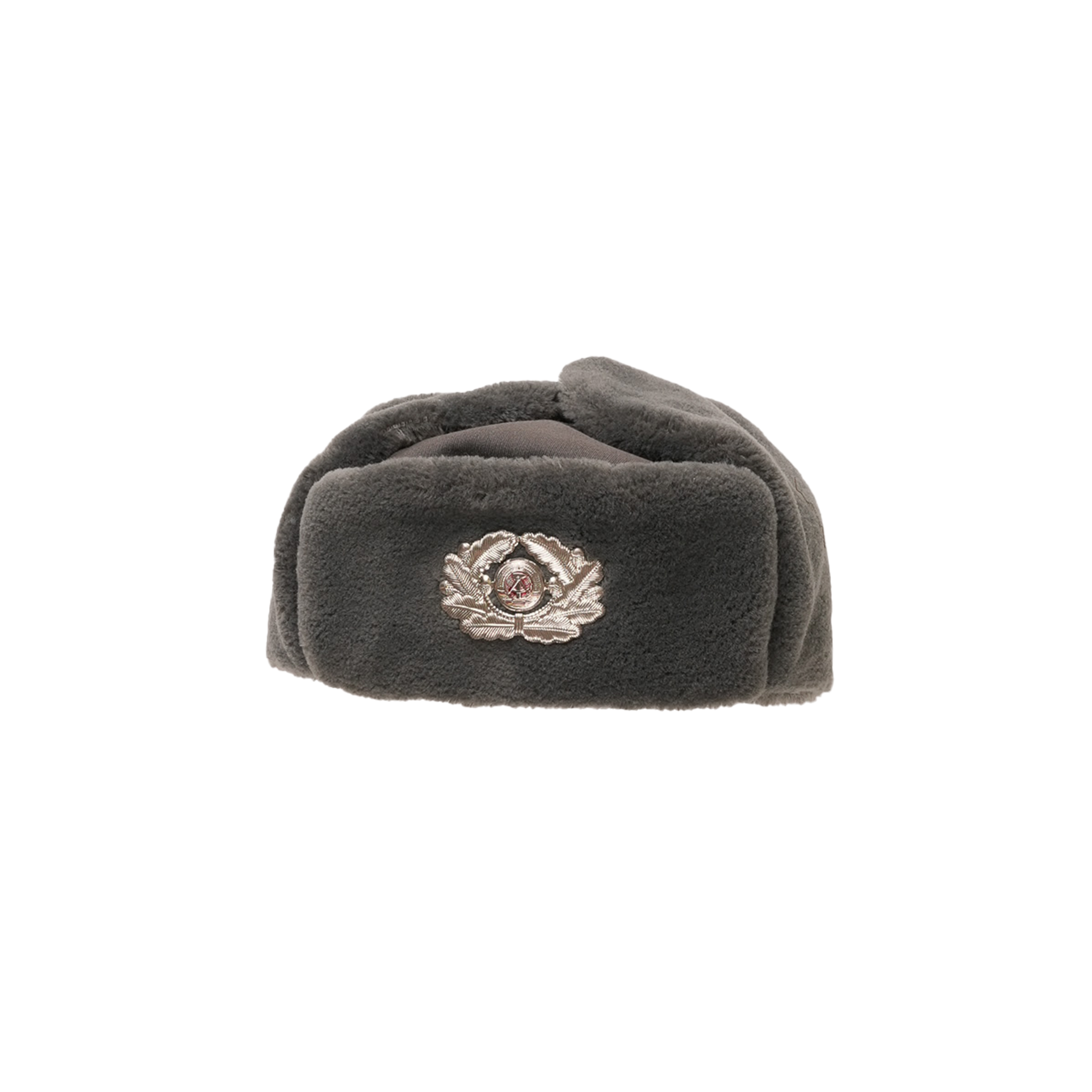 Vintage East German Military Ushanka Hat
