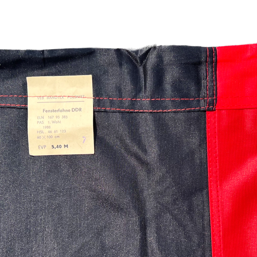 Vintage East German Flag - Authentic DDR Banner