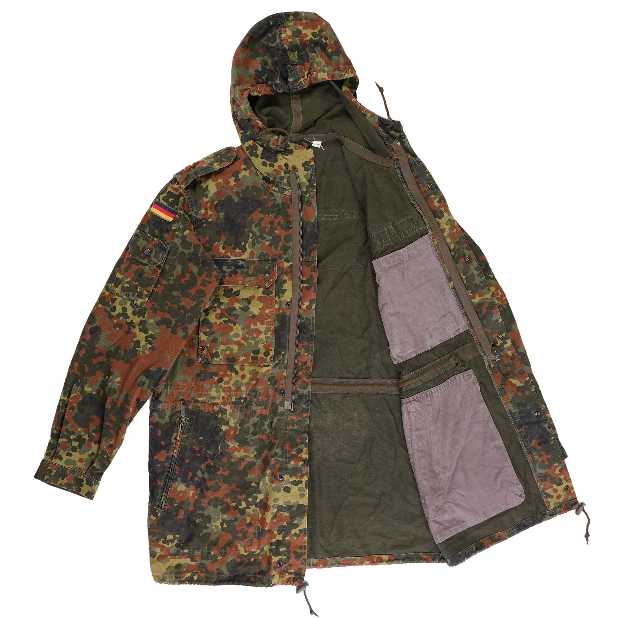 Bundeswehr Flecktarn Parka – Military Jacket