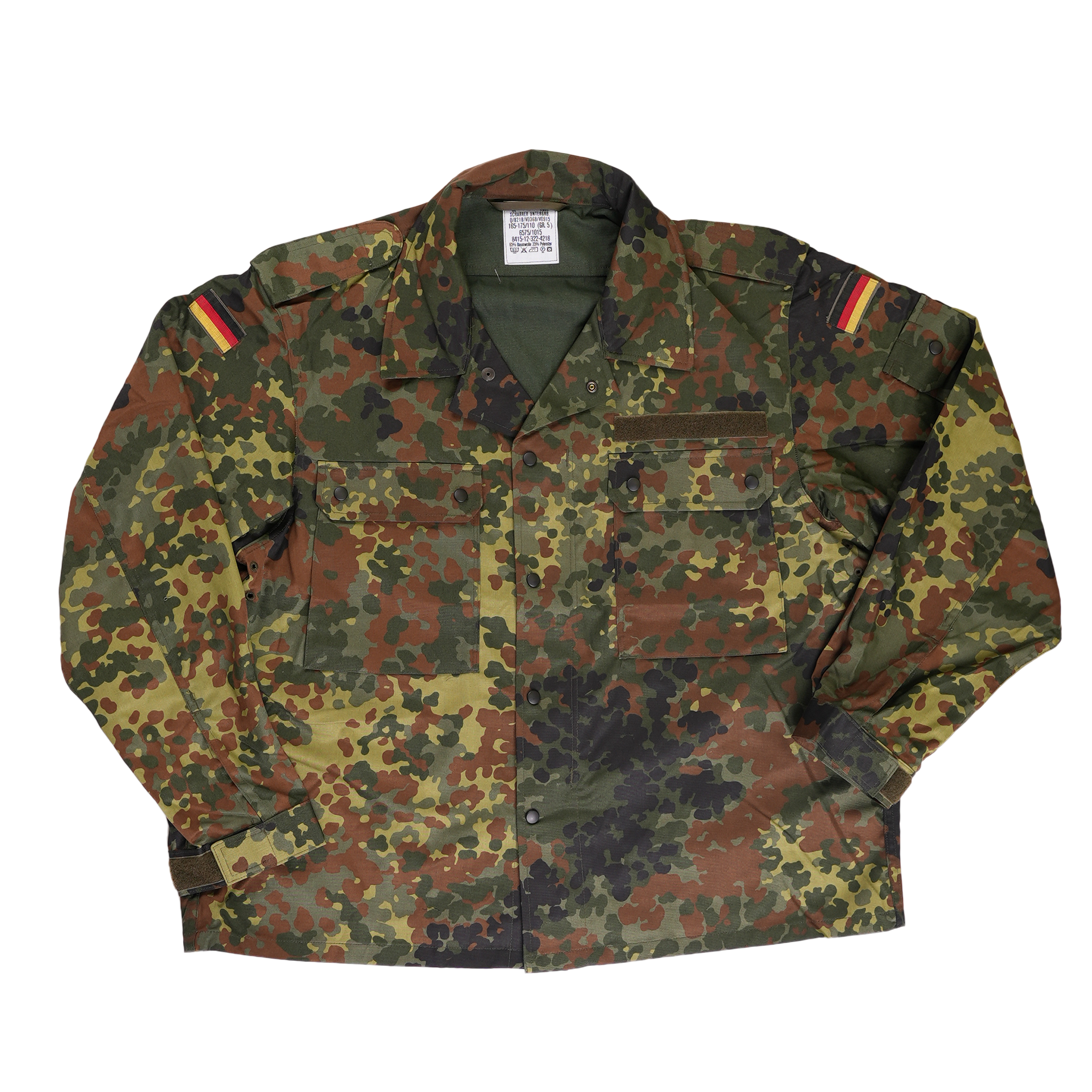 Bundeswehr Flecktarn Military Shirt - Field Ready