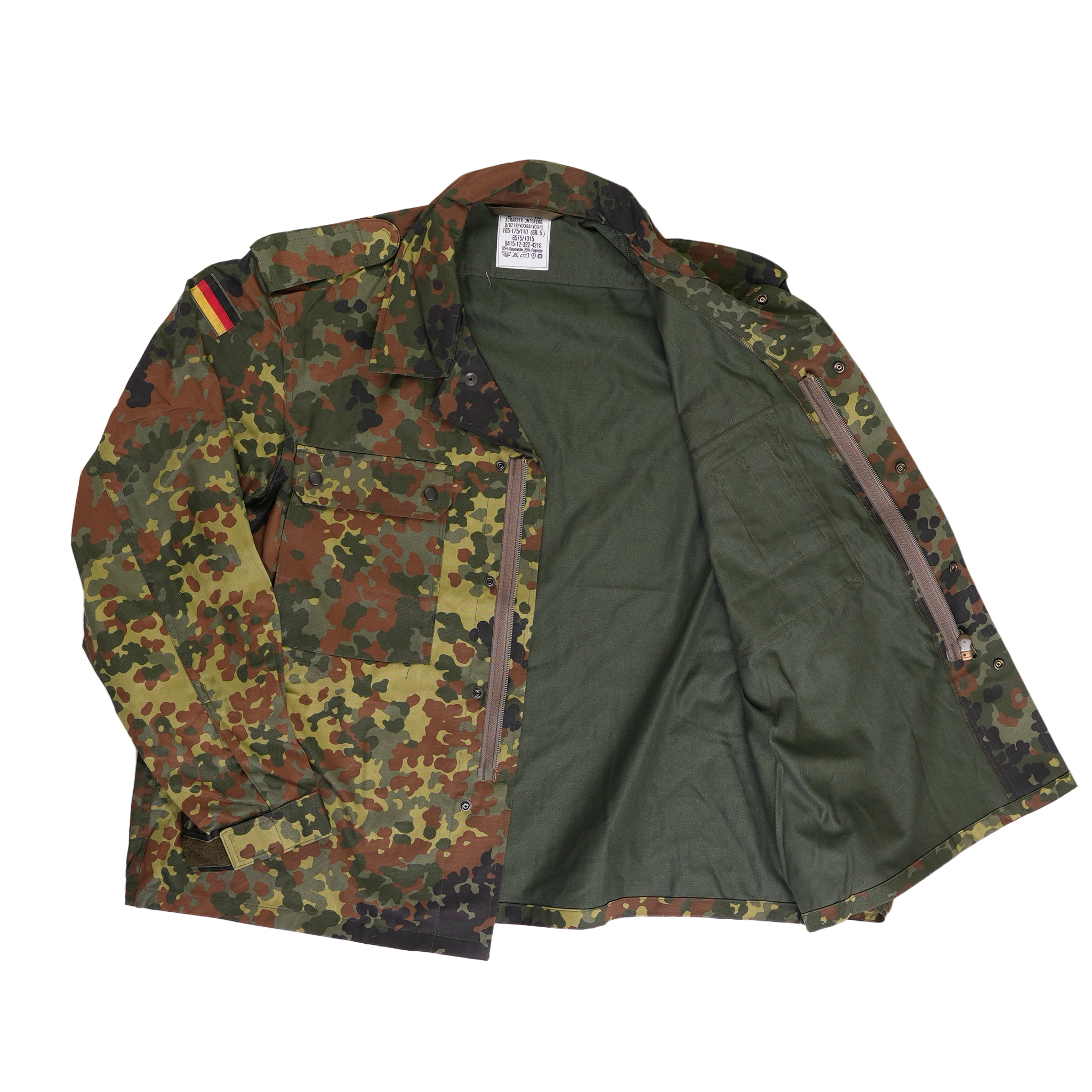 Bundeswehr Flecktarn Military Shirt - Field Ready