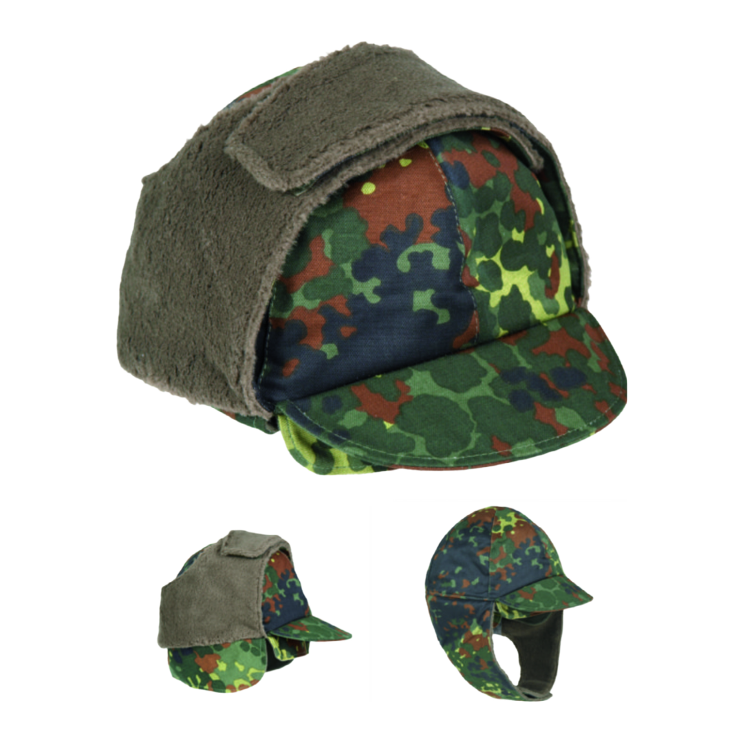 Flecktarn Winter Cap - Military Field Style