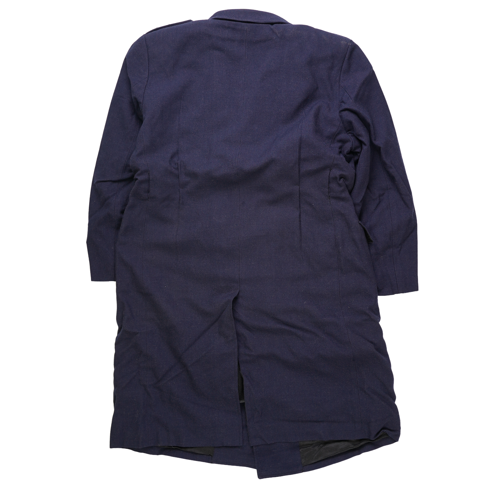 Vintage French Blue Greatcoat – Military Style