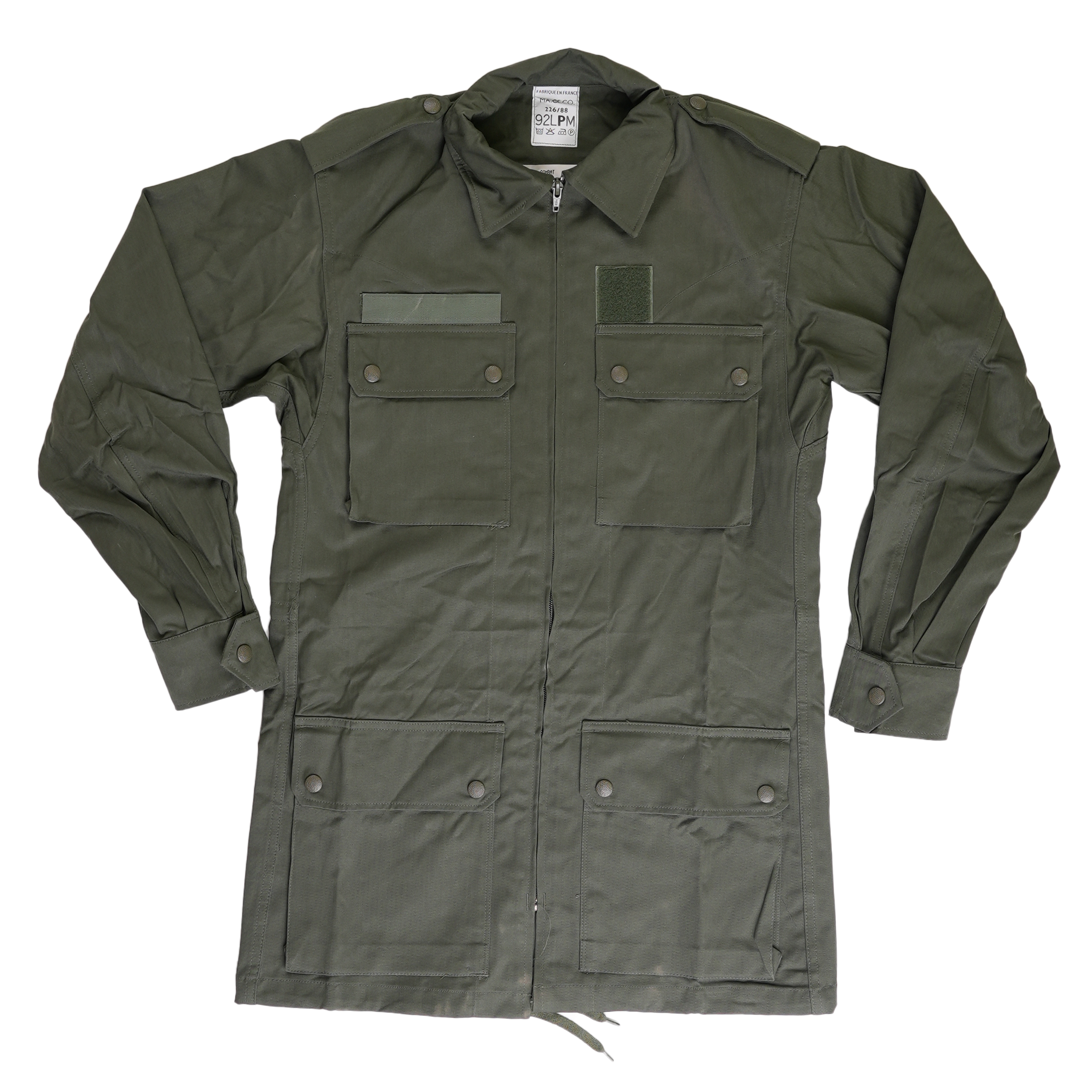 Vintage French Army OD Field Jacket