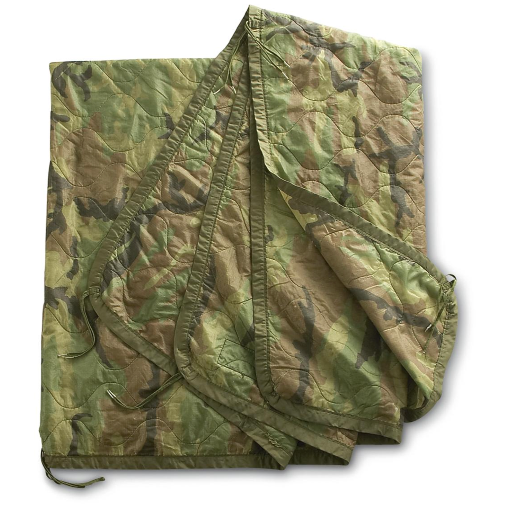 USGI M81 Woodland Poncho Liner - Military Woobie