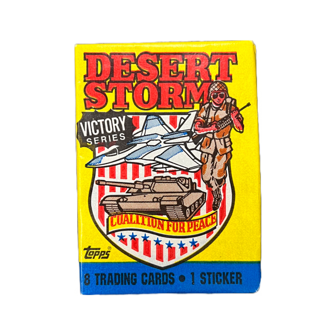 Vintage Topps Desert Storm Trading Cards