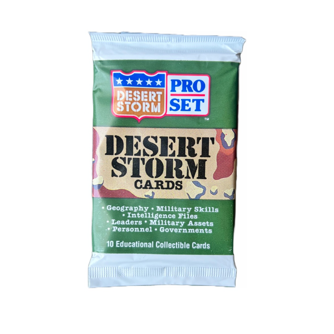 Desert Storm Trading Cards - Pro Set Pack