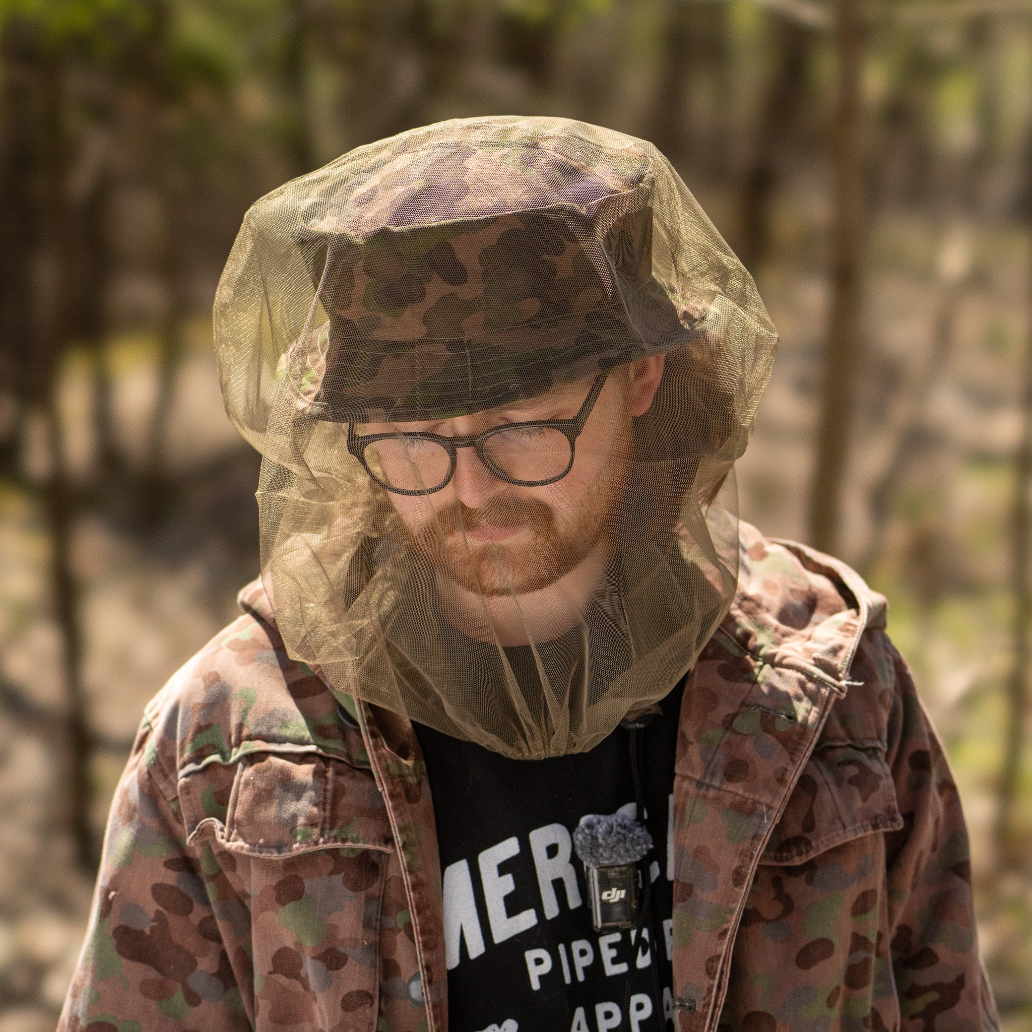 Bundeswehr Mosquito Head Net - Military-Grade Bug Protection