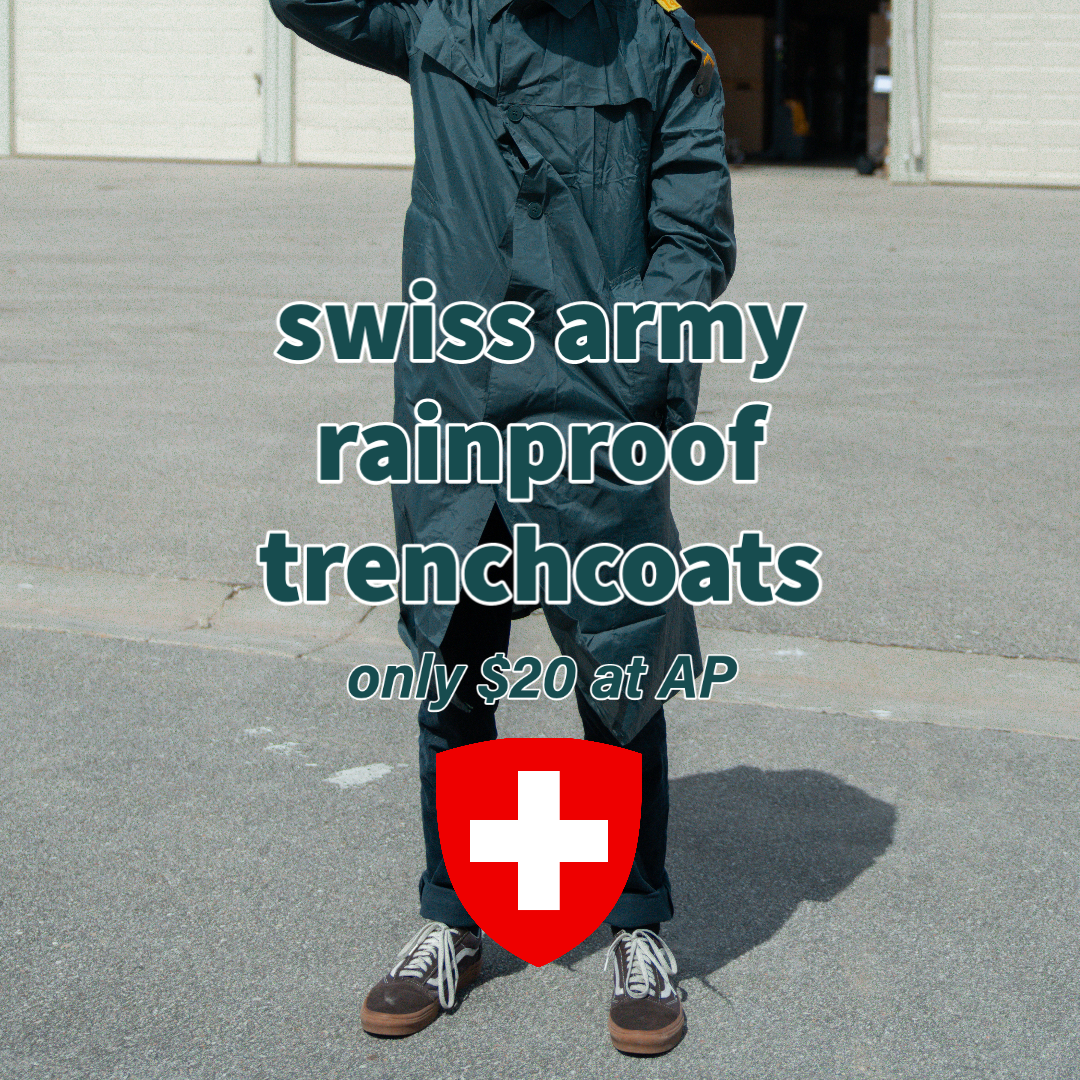 Swiss Waterproof Trench Coat for All Weather