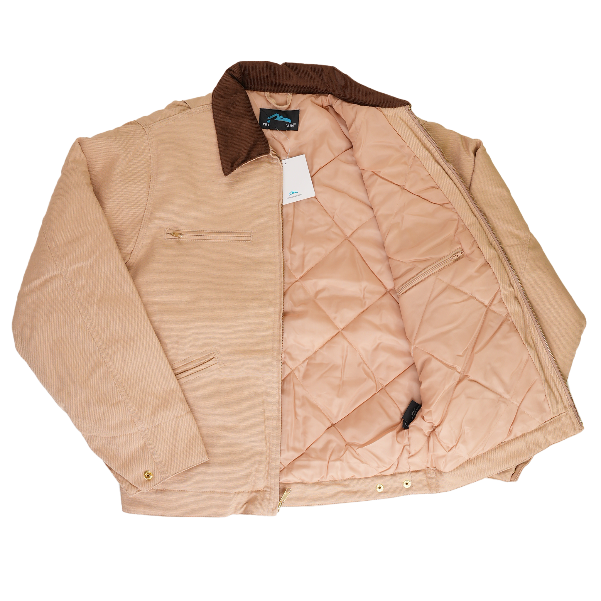Tri Mountain Wheat Jacket – Vintage Deadstock Style