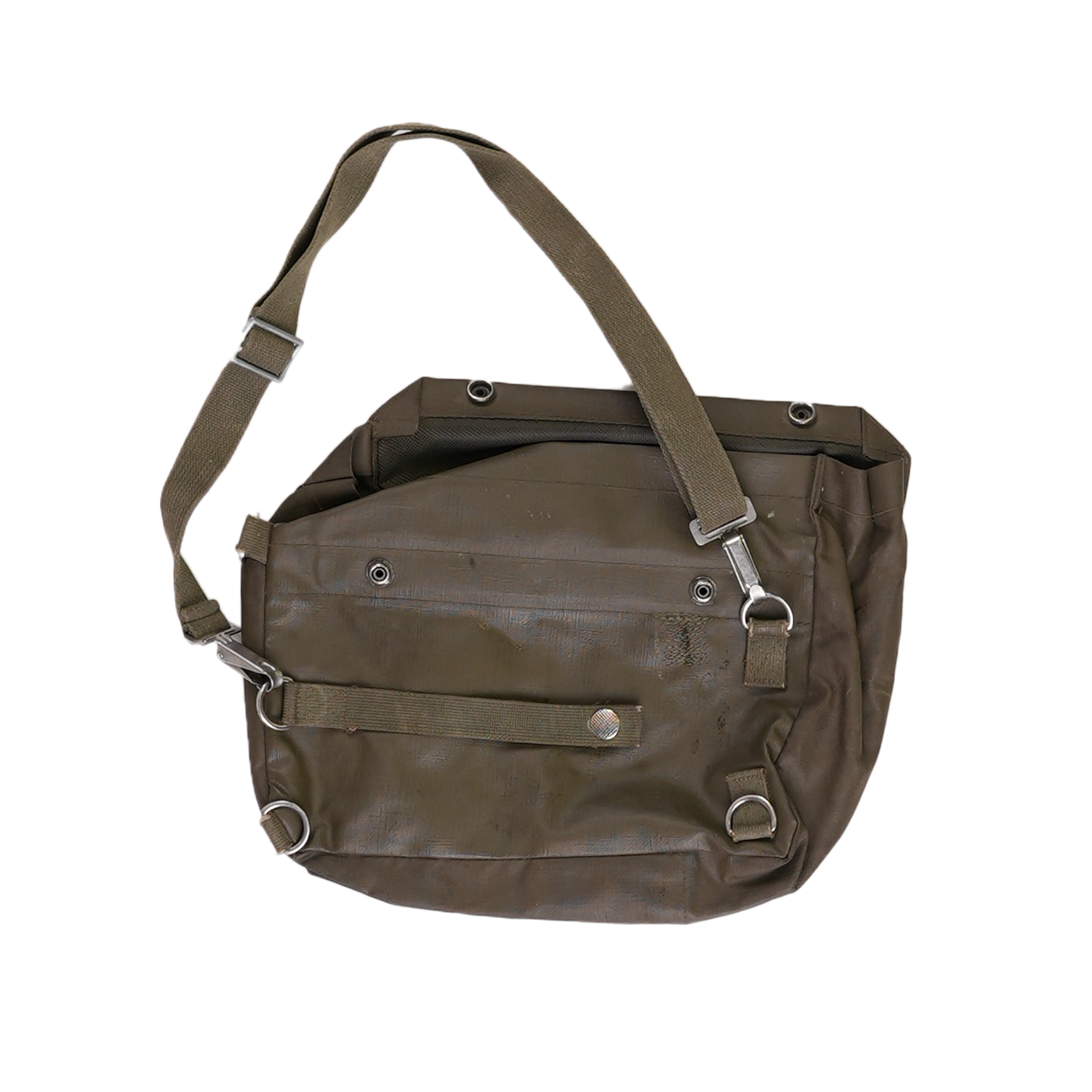 Vintage Swiss OD Gas Mask Pouch