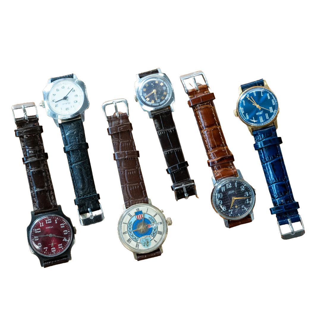 Vintage Soviet Russian Watch Collection