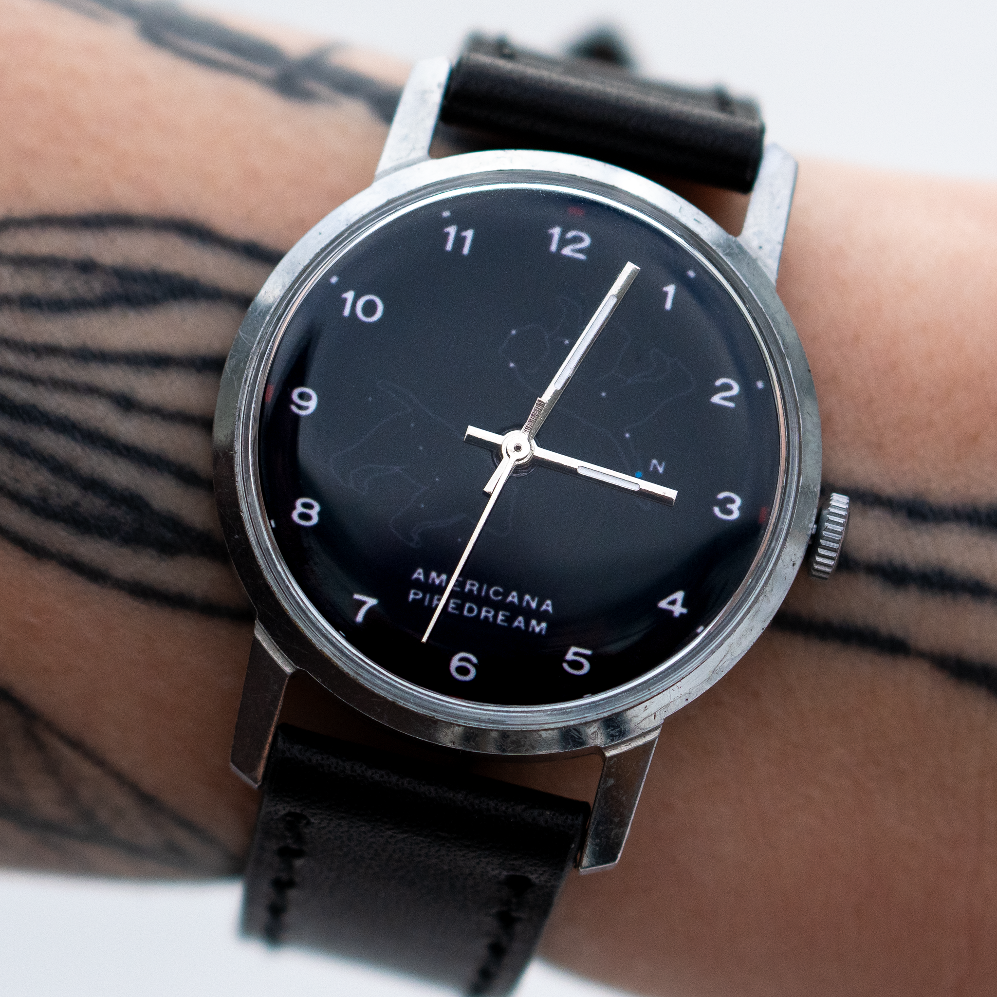 Vintage Soviet AP Watch - Upcycled Retro Timepiece