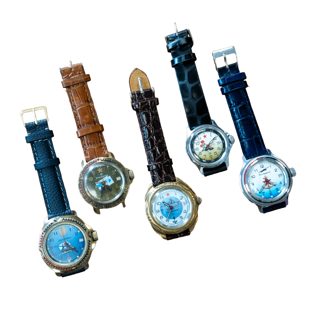 Vintage Soviet Military Watch Assortment
