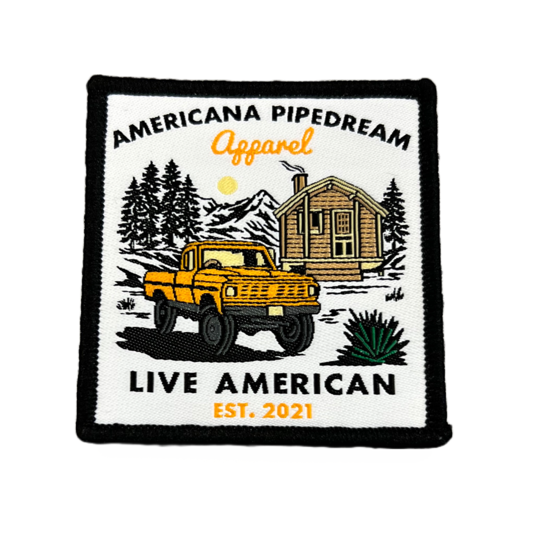 Americana Woven Velcro Patch - Pipedream Design