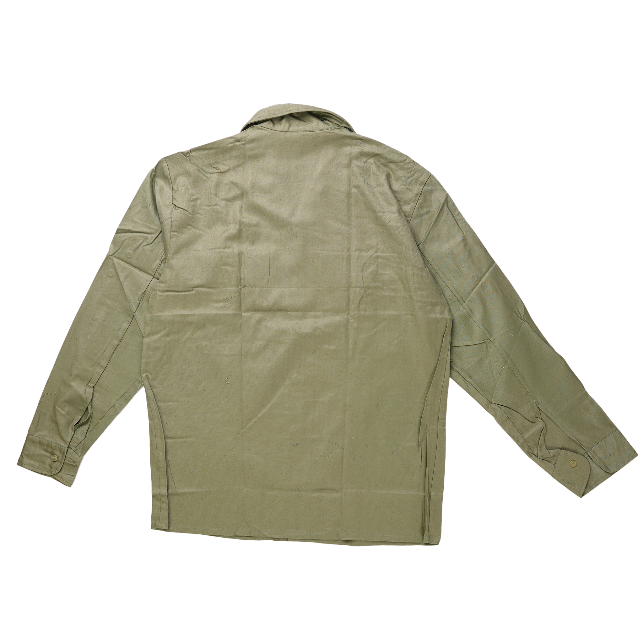 Vintage Hungarian Military Green Shirt