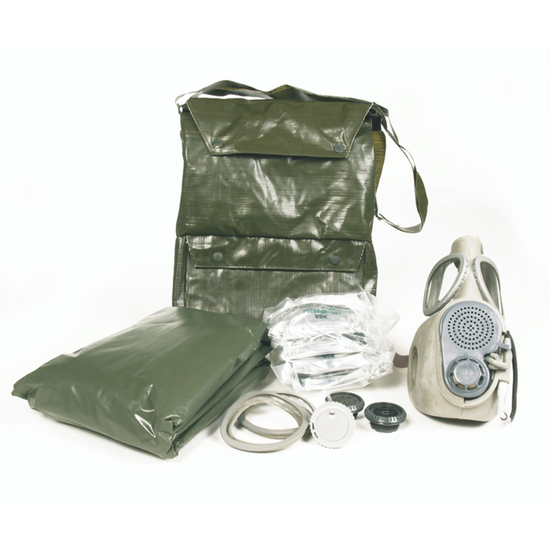 Czech M10M Gas Mask with Filters for Protection