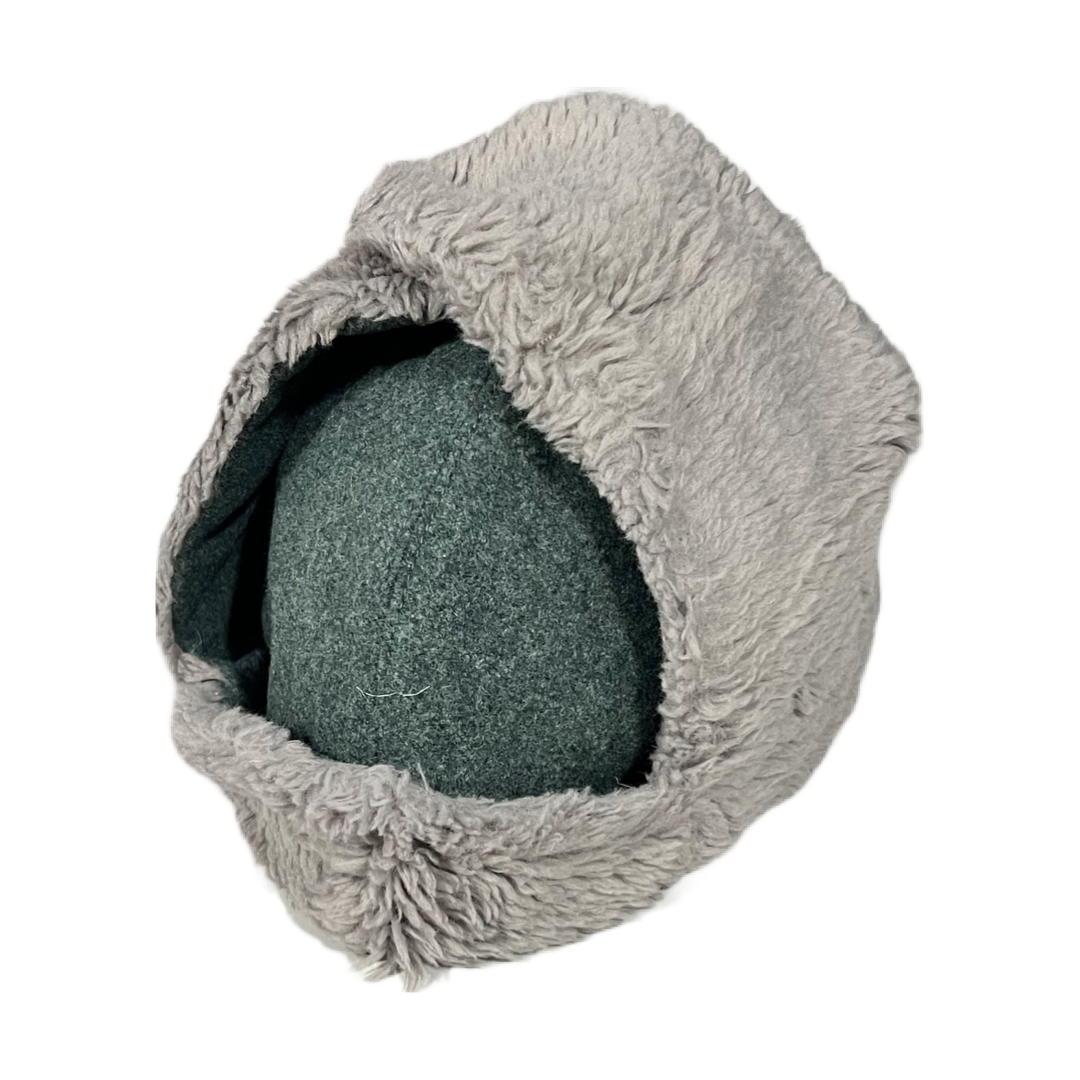 Swiss-Style Lupo Faux Fur Winter Beanie