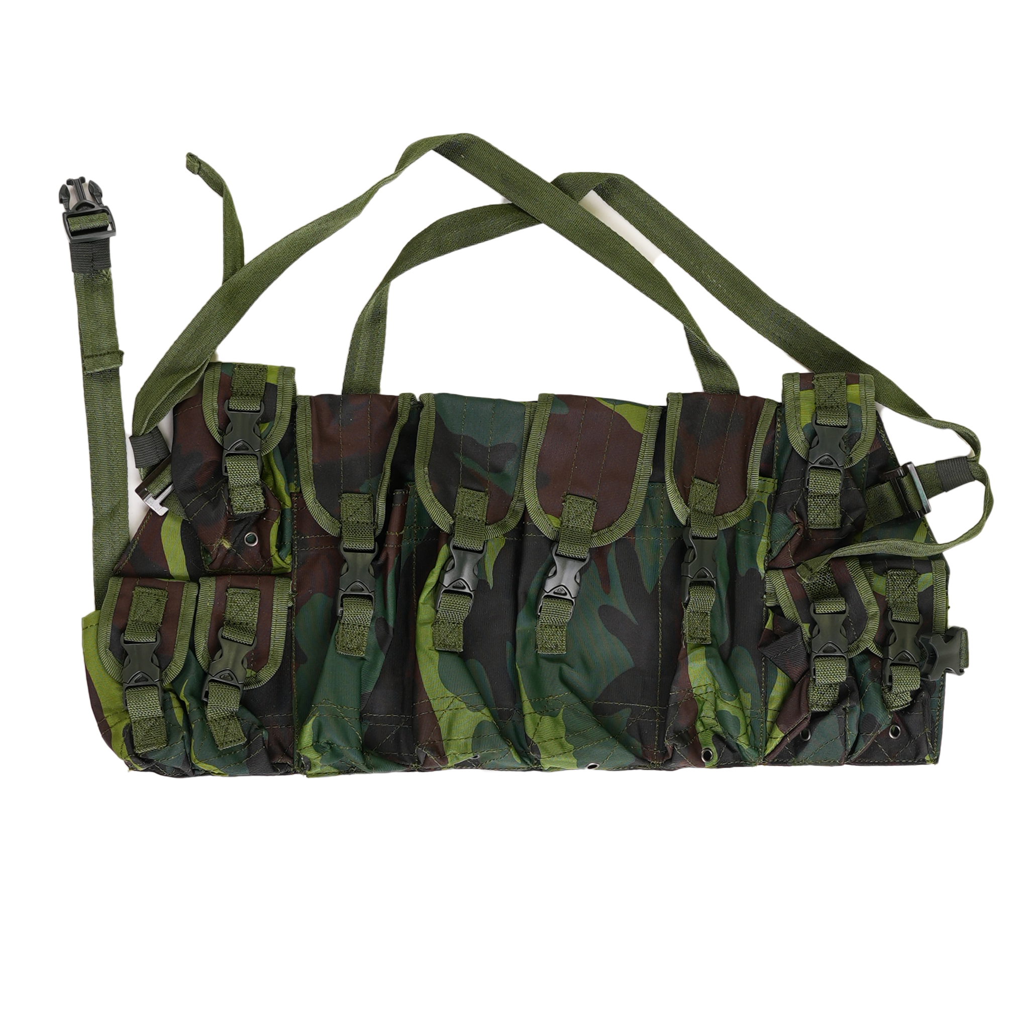 K07 Woodland Chest Rig – Tactical Gear for Outdoor Use