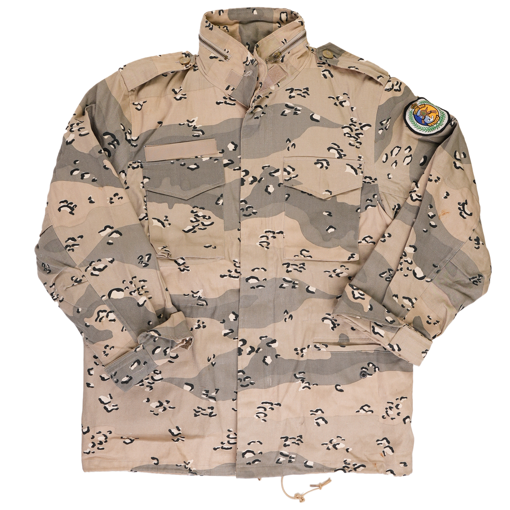 Saudi M65 Field Jacket - Blue Chocolate Chip