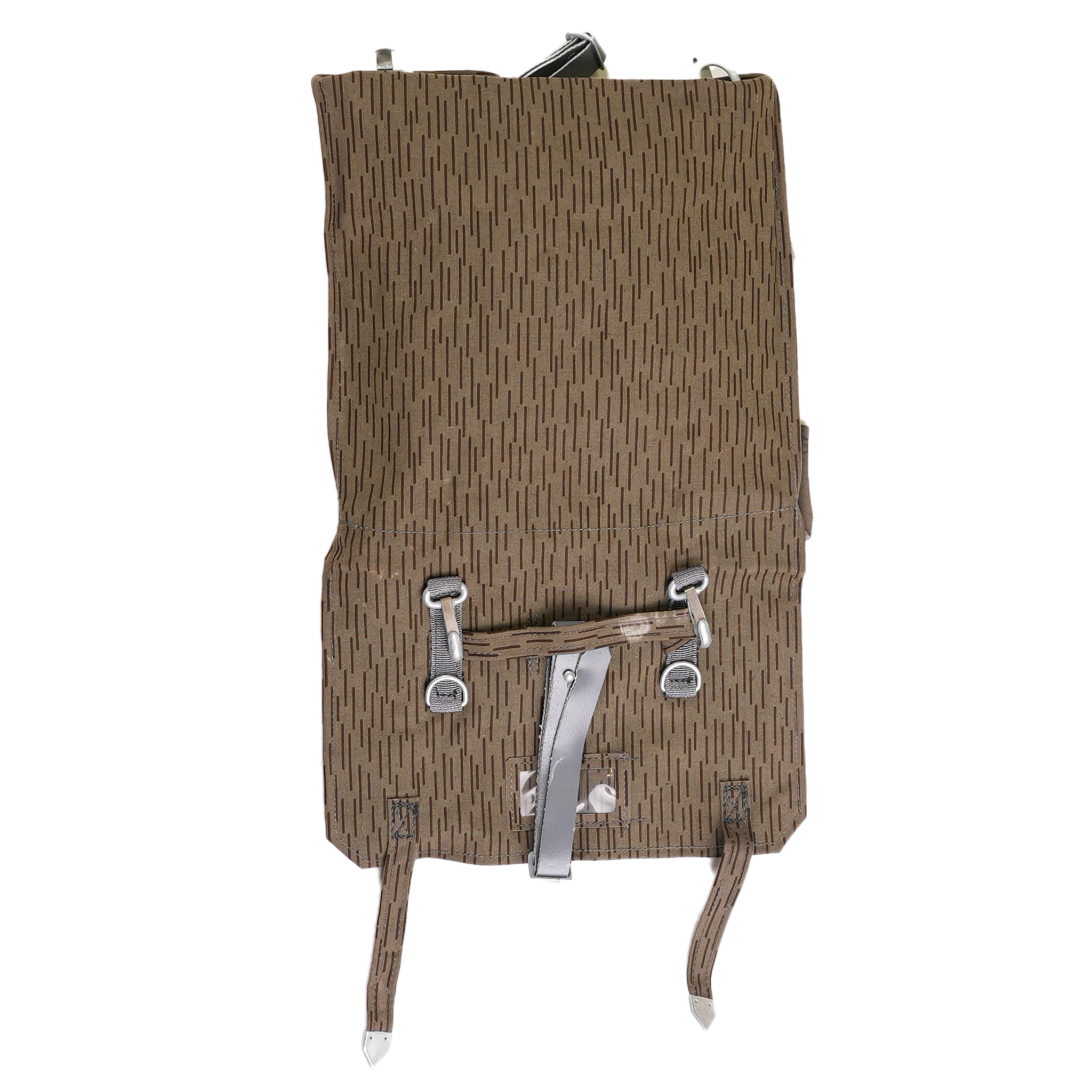 Vintage East German Strichtarn Backpack with Straps