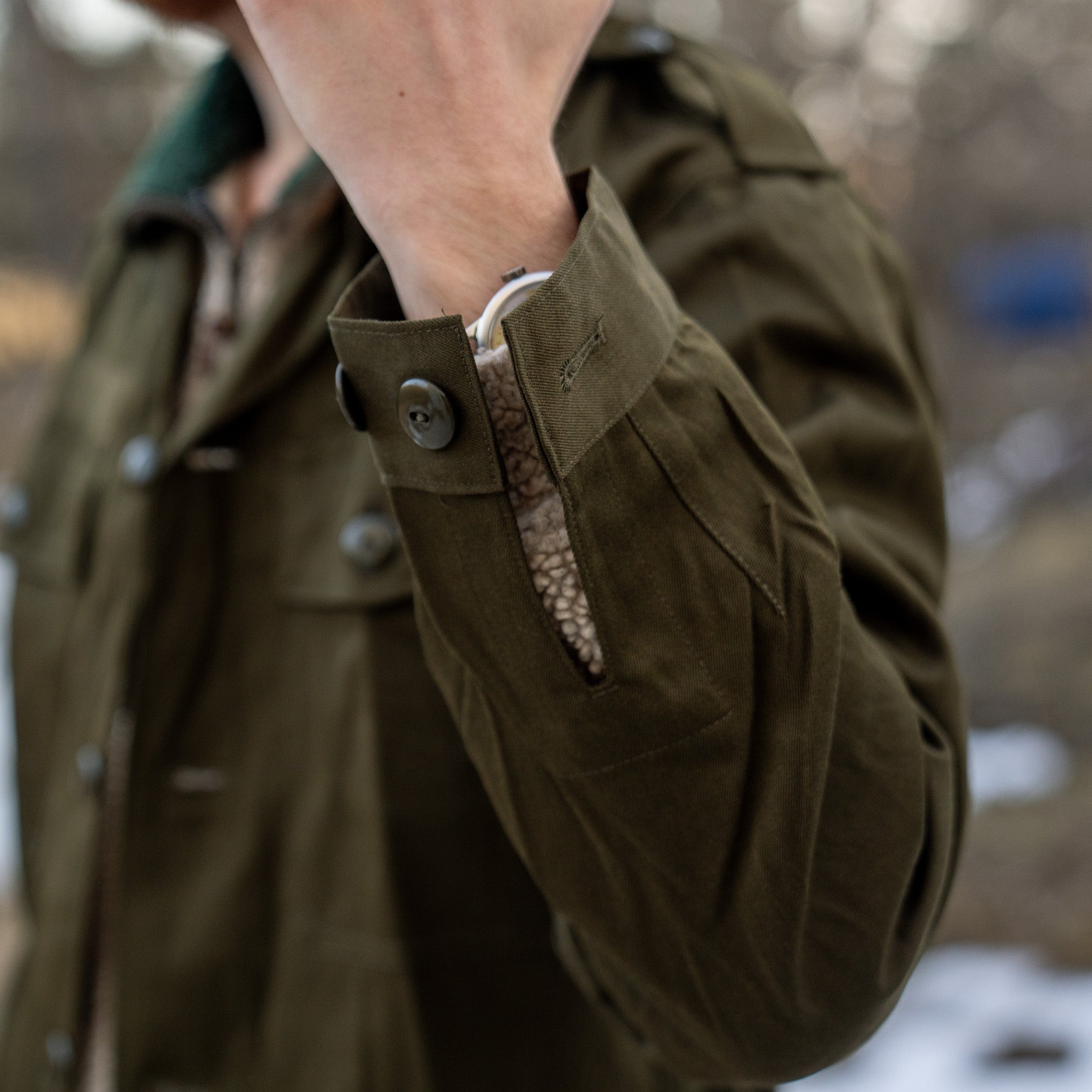 Vintage Austrian KAZ 75 Military Field Shirt