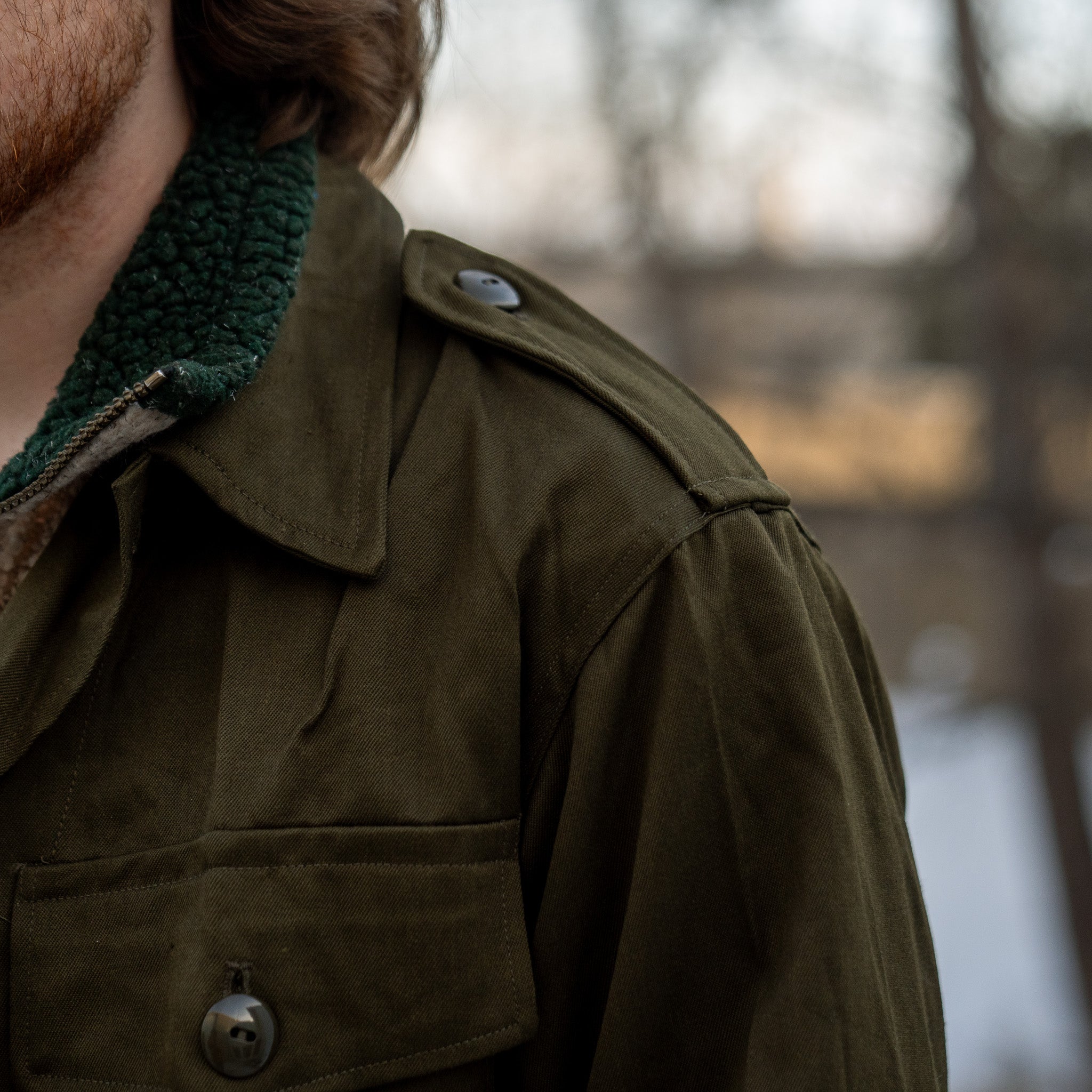 Vintage Austrian KAZ 75 Military Field Shirt
