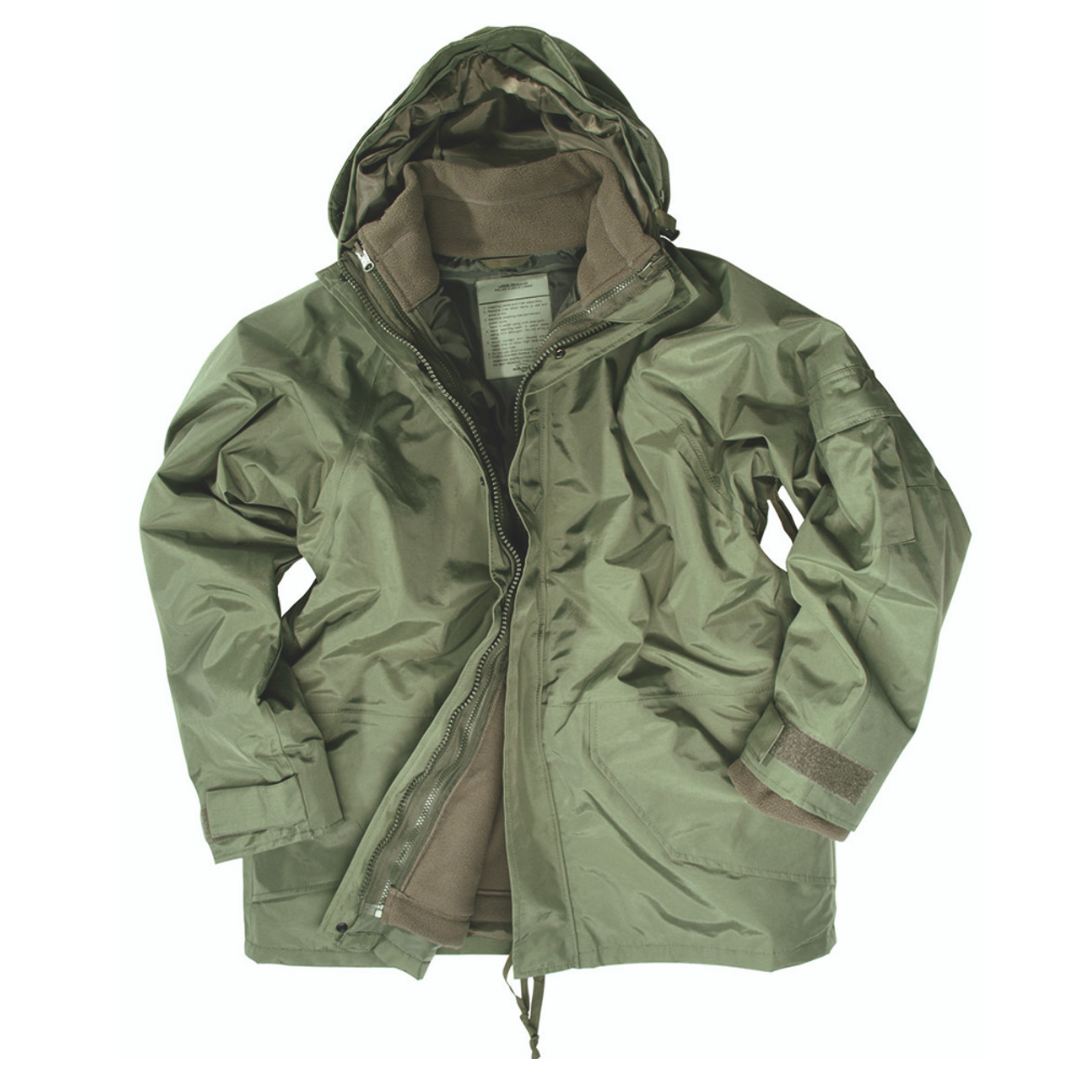 Mil-Tec Ranger Green Trilam Jacket with Fleece Lining