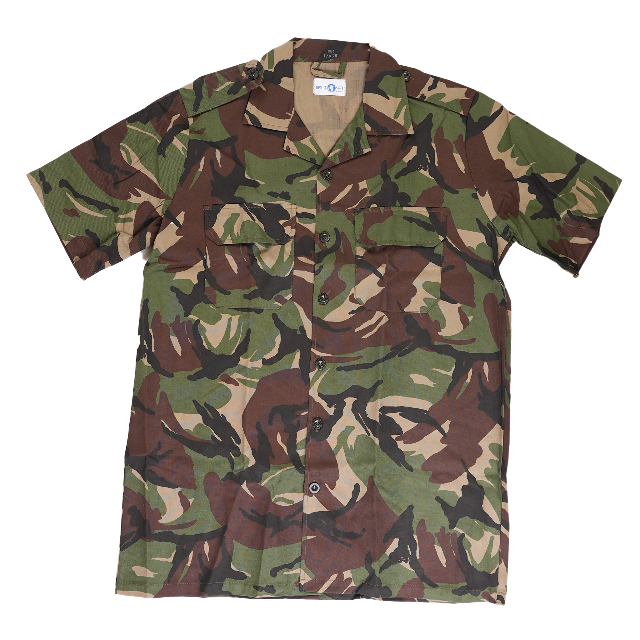 Bophuthatswana DPM Short Sleeve Military Shirt