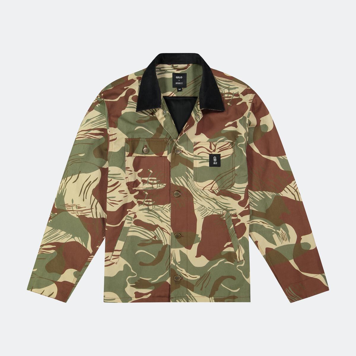 QILO x WRMFZY Rhodesian Brushstroke Chore Coat
