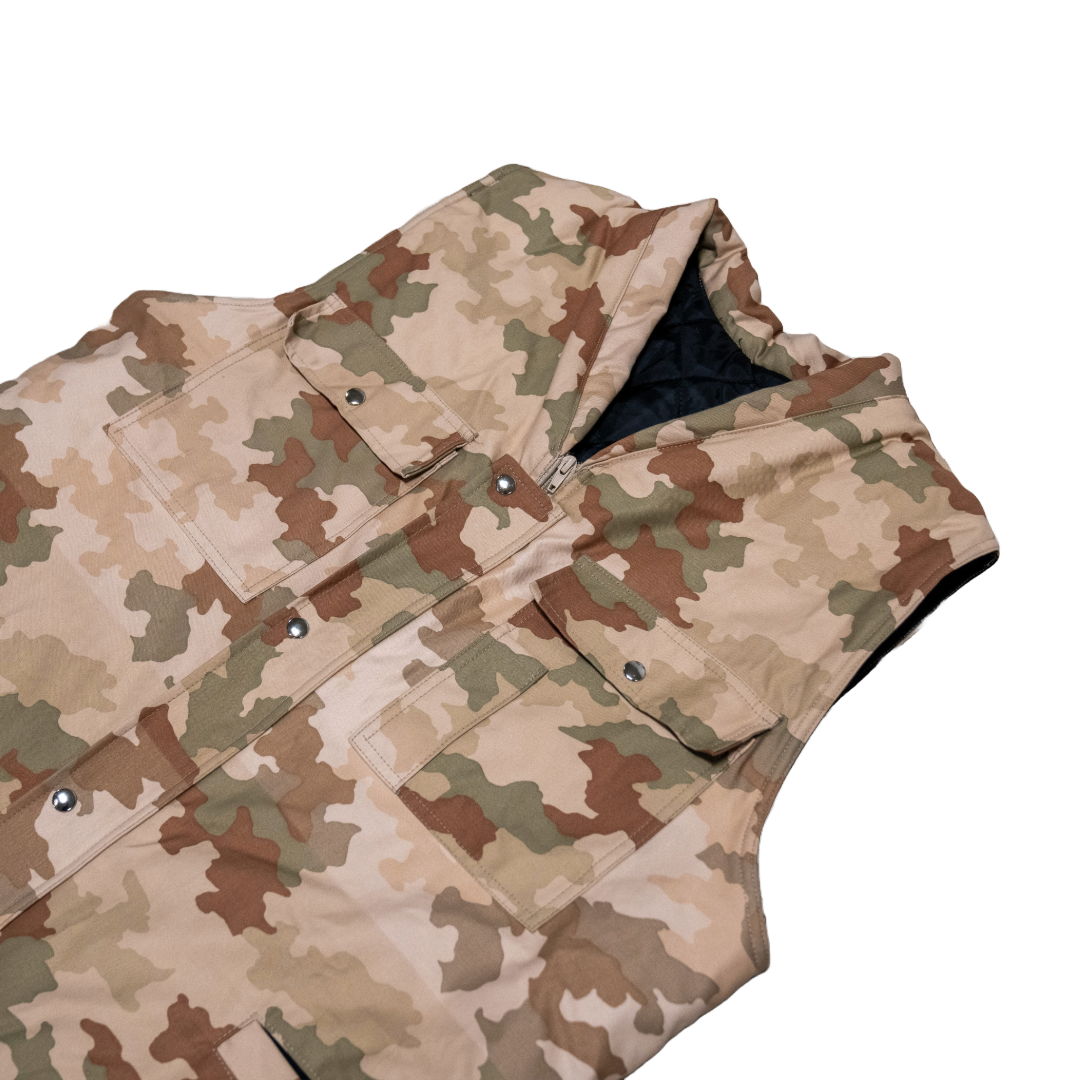 Slovenian M05 Desert Quilted Tactical Vest