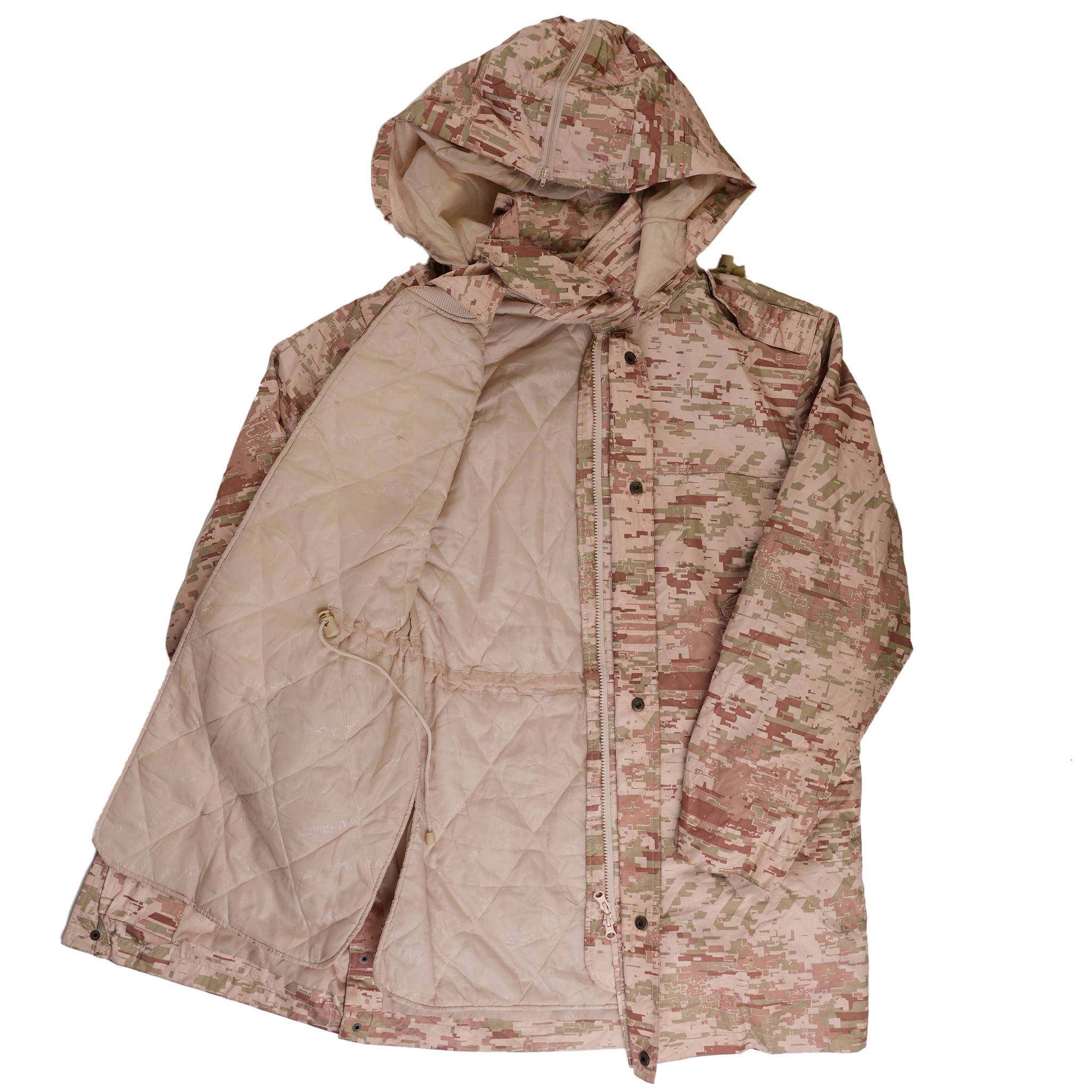 Saudi Royal Guard Winter Parka with Detachable Liner