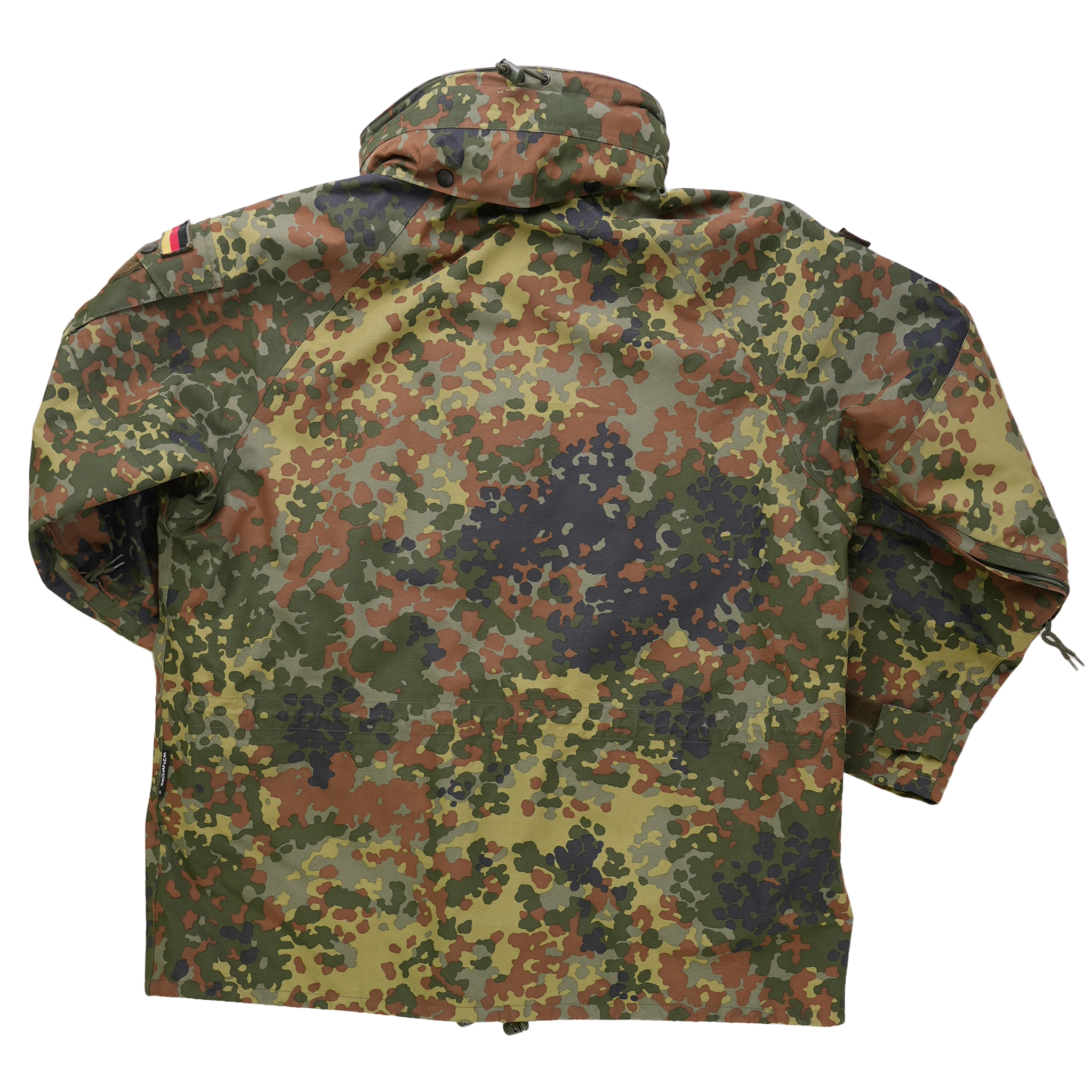 German Flecktarn Gore-Tex Parka for Outdoor Use