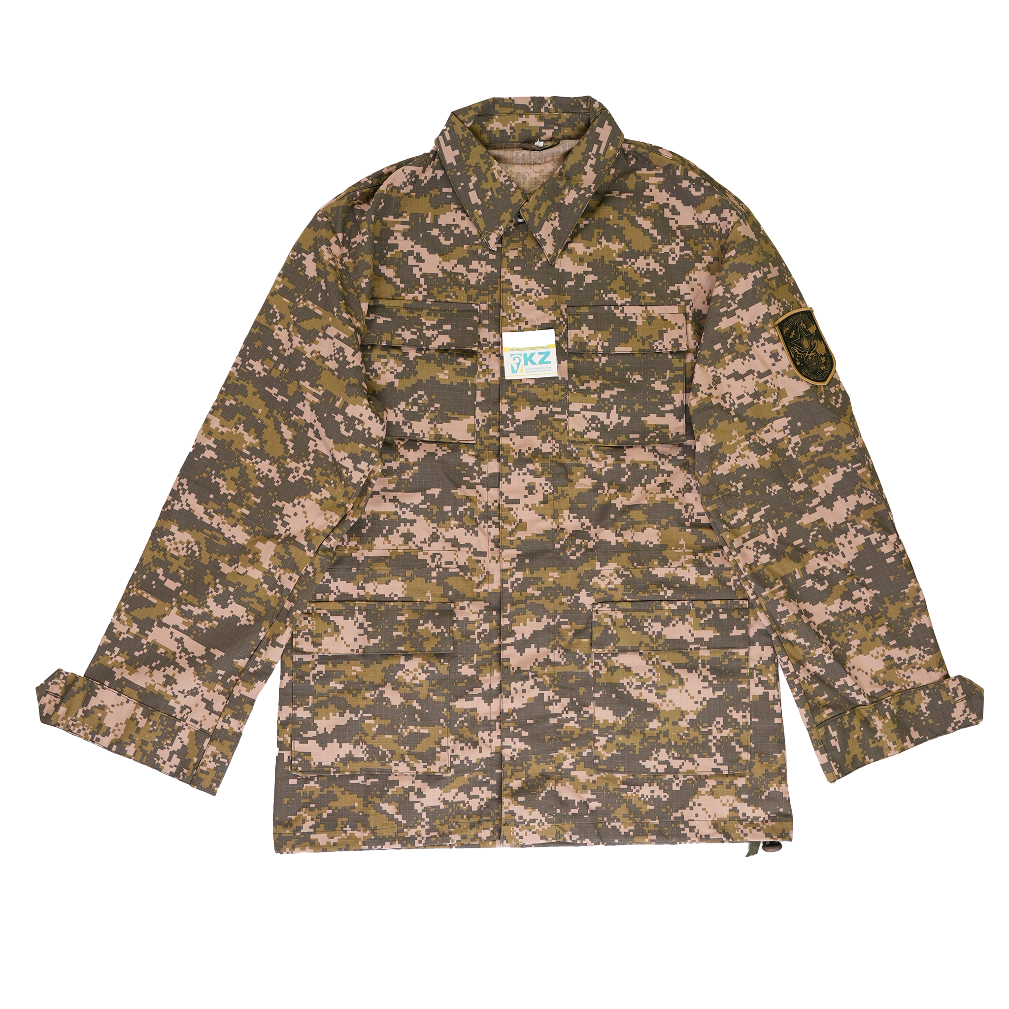 Kazakh Military Field Shirt - Durable Tactical Wear