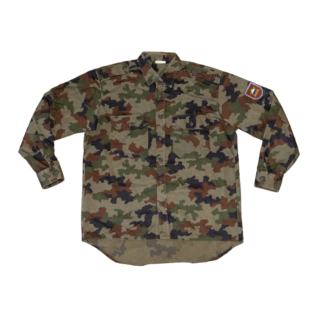 Slovenian M91 Oakleaf Camo Field Shirt