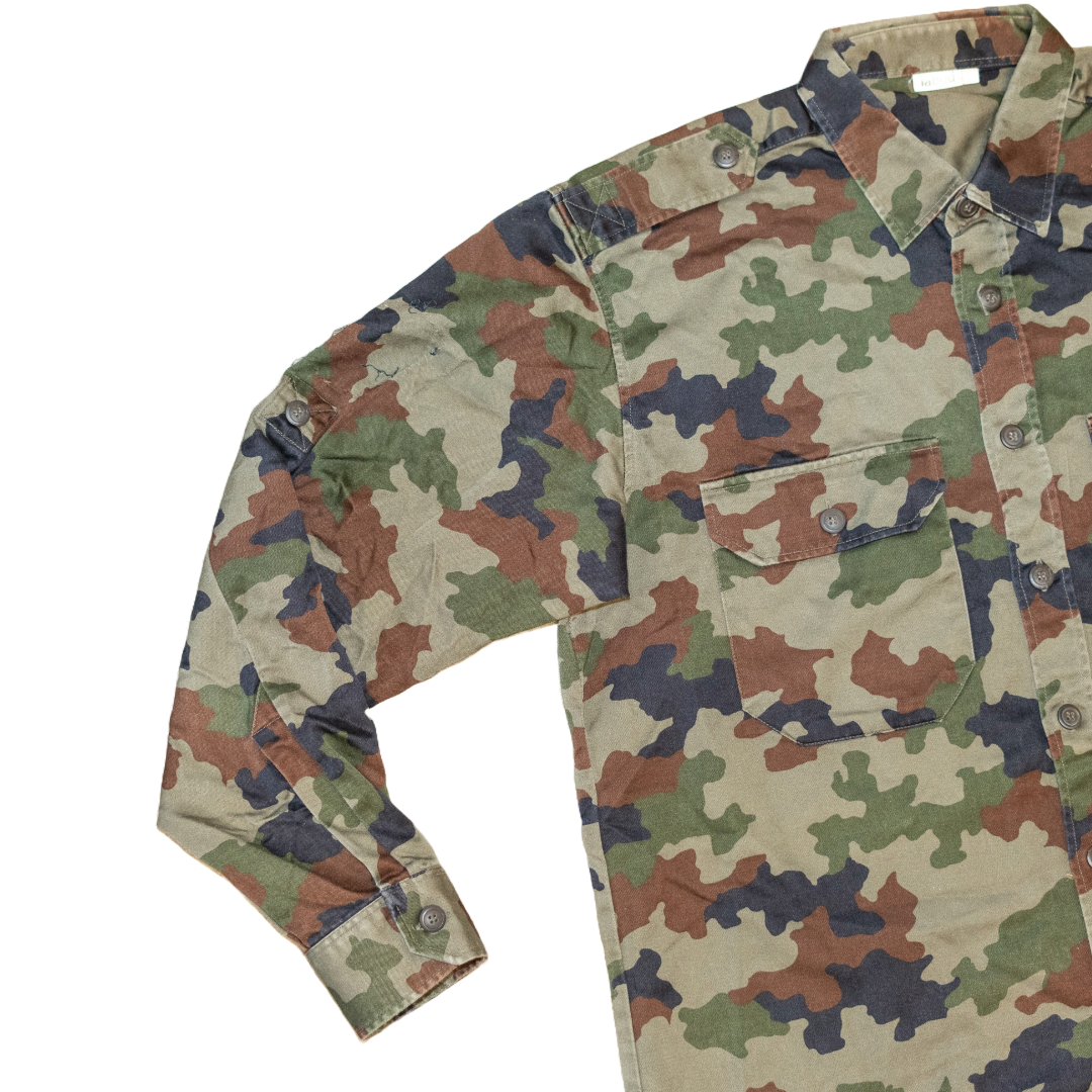 Slovenian M91 Oakleaf Camo Field Shirt