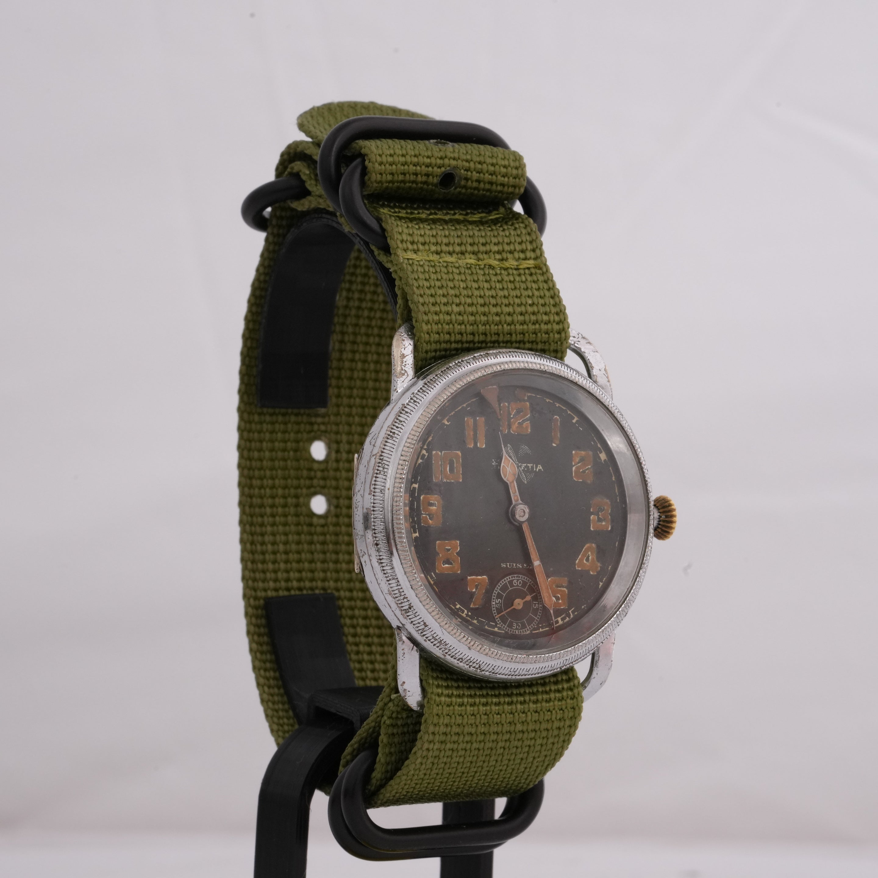 Vintage Helvetia WWII Pilot Watch