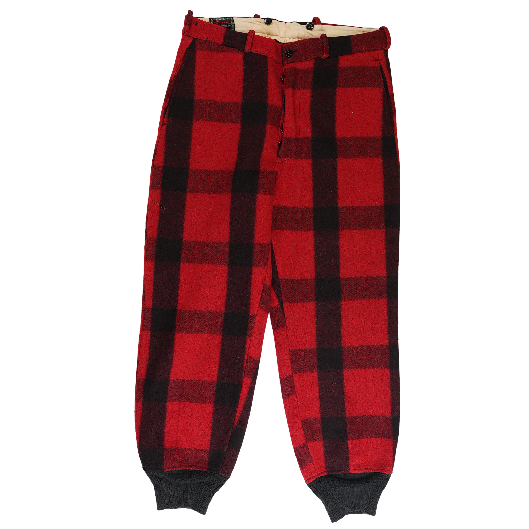 1950s Vintage Wool Flannel Pants by Chippewa Falls